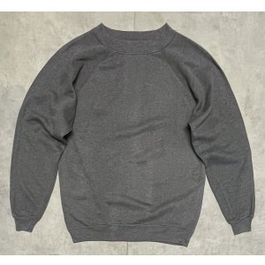 画像: 80'S HANES "ACTIVEWEAR" ラグランスリーブ スウェットシャツ ダークグレー USA製 (VINTAGE)