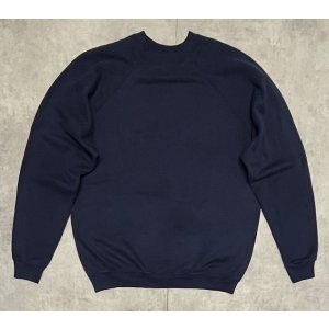画像: 90'S TULTEX ラグランスリーブ スウェットシャツ ネイビー USA製 (VINTAGE)