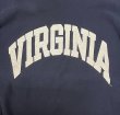 画像3: 90'S CHAMPION "VIRGINIA" 刺繍タグ リバースウィーブ ネイビー USA製 (VINTAGE)