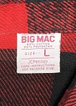 画像2: 70'S BIG MAC コットン/ポリ フランネルシャツ チェック柄 (VINTAGE)
