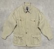 画像1: 90'S GAP 旧タグ "BRITISH ARMY P60 SAMPLING" チンスト付き ミリタリージャケット ベージュ (VINTAGE)