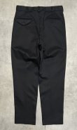 画像3: 90'S LANDS' END ツープリーツ チノパンツ ブラック USA製 (MINT CONDITION)
