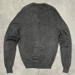 画像3: 70'S BROOKS BROTHERS "BROOKSGATE" Vネック セーター チャコール イスラエル製 (VINTAGE) 