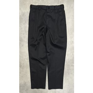画像: 90'S LANDS' END ツープリーツ チノパンツ ブラック USA製 (MINT CONDITION)