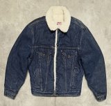 画像: 80'S LEVIS 70608 裏地ボア付き デニムジャケット インディゴ USA製 (VINTAGE)