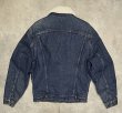 画像5: 80'S LEVIS 70608 裏地ボア付き デニムジャケット インディゴ USA製 (VINTAGE)
