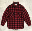 画像1: 80'S LL Bean "MAINE GUIDE SHIRT" ウールシャツ チェック柄 USA製 (VINTAGE)