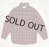 画像: 80'S LL Bean "MAINE GUIDE SHIRT" ウールシャツ チェック柄 USA製 (VINTAGE)