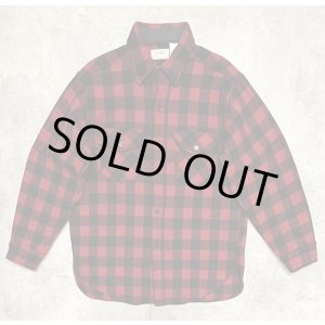 画像: 80'S LL Bean "MAINE GUIDE SHIRT" ウールシャツ チェック柄 USA製 (VINTAGE)