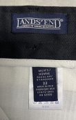 画像2: 90'S LANDS' END ツープリーツ チノパンツ ブラック USA製 (MINT CONDITION)