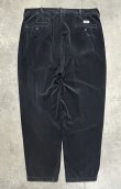 画像3: 90'S RALPH LAUREN "ANDREW PANT" ツープリーツ 太畝 コーデュロイパンツ ネイビー (VINTAGE)