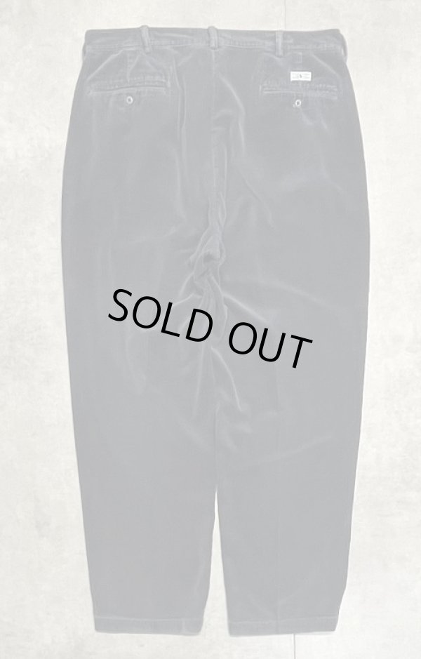 画像3: 90'S RALPH LAUREN "ANDREW PANT" ツープリーツ 太畝 コーデュロイパンツ ネイビー (VINTAGE)