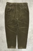 画像3: 90'S RALPH LAUREN "ANDREW PANT" ツープリーツ 太畝 コーデュロイパンツ オリーブ (VINTAGE)