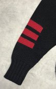 画像4: 90'S RALPH LAUREN "SUICIDE SKI" ウール100% ローゲージ ニット ダークグリーン/ブラック (VINTAGE)