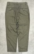 画像3: 90'S RALPH LAUREN ツープリーツ スラックス ハウンドトゥース柄 W33L30 (VINTAGE)