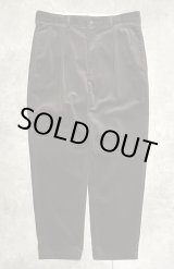 画像: 90'S RALPH LAUREN "ANDREW PANT" ツープリーツ 太畝 コーデュロイパンツ ブラウン (MINT CONDITION)