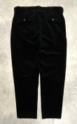画像3: 90'S RALPH LAUREN "ETHAN PANT" ツープリーツ 太畝 コーデュロイパンツ ブラック (VINTAGE)