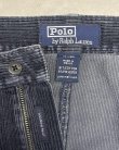 画像2: 90'S RALPH LAUREN "ANDREW PANT" ツープリーツ 太畝 コーデュロイパンツ ネイビー (VINTAGE)
