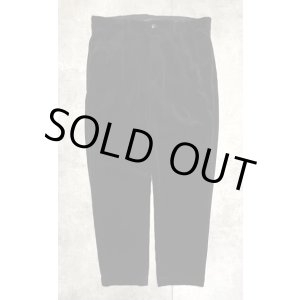 画像: 90'S RALPH LAUREN "ETHAN PANT" ツープリーツ 太畝 コーデュロイパンツ ブラック (VINTAGE)