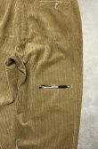 画像4: 90'S RALPH LAUREN ツープリーツ 太畝 コーデュロイパンツ タン USA製 (VINTAGE)