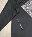 画像8: 90'S FASHION VICTIM 両面＋袖プリント 長袖 Tシャツ ブラック (VINTAGE)