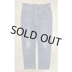 画像: 90'S LEVIS 501 デニム インディゴ W36L30 USA製 (VINTAGE)