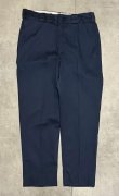 画像3: 70'S DICKIES 874 チビタグ ワークパンツ ネイビー TALONアルミジップ W34L32 USA製 (VINTAGE)