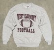 画像1: 90'S JERZEES "WEST CLERMONT FOOTBALL" スウェットシャツ アッシュグレー (VINTAGE)