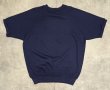 画像4: 90'S ACE SPORTSWEAR ラグランスリーブ 半袖 スウェットシャツ ネイビー USA製 (VINTAGE)