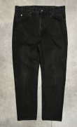 画像1: 90'S LEVIS 505 デニム ブラック W36L30 USA製 (VINTAGE)
