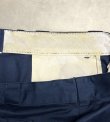 画像7: 70'S DICKIES 874 チビタグ ワークパンツ ネイビー TALONアルミジップ W34L32 USA製 (VINTAGE)