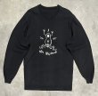 画像1: 90'S JH NIJDROP シングルステッチ 長袖 Tシャツ ブラック (VINTAGE)