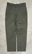 画像3: 80'S DICKIES 874 チビタグ ワークパンツ オリーブ W33L31 USA製 (VINTAGE)