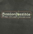 画像3: 90'S LEXIS NEXIS "MISSION POSSIBLE" 袖プリント 長袖 Tシャツ ブラック (VINTAGE)