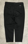 画像3: 90'S RALPH LAUREN "HAMMOND PANT" ツープリーツ チノパンツ ブラック W36L30 (VINTAGE)