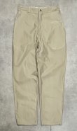 画像1: 60'S SEARS "MOUNTAIN CLOTH" トップスナップボタン チノパンツ GRIPPER ZIPPERジップ USA製 (VINTAGE)