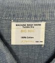 画像2: 70'S BIG MAC コットン100% シャンブレーシャツ ブルー USA製 (VINTAGE)