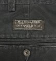 画像4: 90'S RALPH LAUREN "HAMMOND PANT" ツープリーツ チノパンツ ブラック W36L30 (VINTAGE)