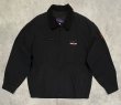 画像1: 90'S KING LOUIE 襟コーデュロイ 裏地付き ダックジャケット ブラック USA製 (VINTAGE)