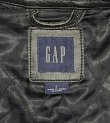 画像2: 00'S GAP 旧タグ 裏地キルティング レザージャケット ブラック (VINTAGE)