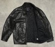 画像3: 00'S GAP 旧タグ 裏地キルティング レザージャケット ブラック (VINTAGE)