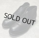 画像: 90'S アメリカ軍 US NAVY "ADDISON SHOE CO製" スチールトゥ レザー チャッカブーツ ブラック (DEADSTOCK)