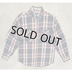 画像: 80'S WEAR GUARD 三角タグ ヘビーフランネル ワークシャツ チェック柄 USA製 (VINTAGE)