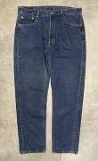画像1: 90'S LEVIS 501 デニム インディゴ W38L32 USA製 (VINTAGE)