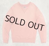 画像: 00'S J.CREW 前Vガゼット付き クルーネック スウェットシャツ フェードオレンジ (VINTAGE)