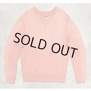画像: 00'S J.CREW 前Vガゼット付き クルーネック スウェットシャツ フェードオレンジ (VINTAGE)