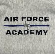 画像3: 90'S CHAMPION "AIR FORCE ACADEMY" 刺繍タグ リバースウィーブ グレー USA製 (VINTAGE)