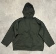 画像5: 50'S WOODS "ROUGH-RIDER" チンスト付き ナイロンアノラック CLIXジップ ダークグリーン カナダ製 (VINTAGE)