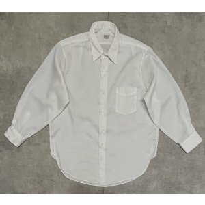 画像: 60'S TOWNCRAFT "DACRON" レギュラーカラーシャツ ホワイト (VINTAGE)