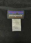 画像2: PATAGONIA "SYNCHILLA" 裾ロゴ フルジップ フリースベスト ブラック (MINT CONDITION)